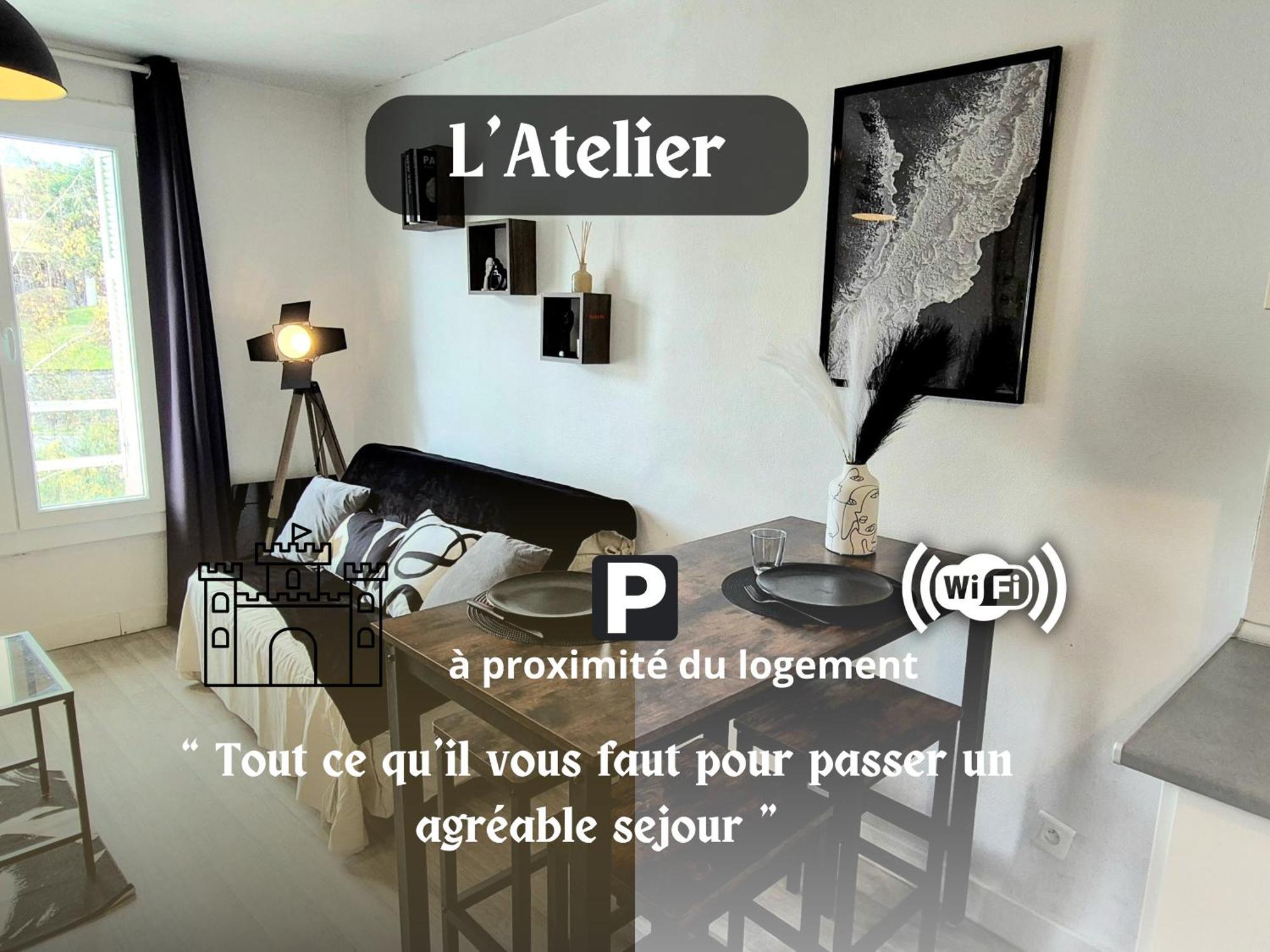 L'Atelier-T2 Proche Du Centre-Wifi-Parking Apartamento Lourdes Exterior foto